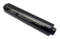 AEM - AEM Universal High Flow -10 AN Inline Black Fuel Filter - 25-201BK - Image 2