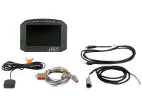 AEM CD-5G Carbon Flush Digital Dash Display w/ Internal 20Hz GPS & Antenna - 30-5602F