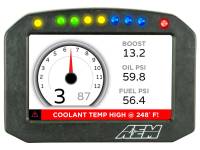 AEM - AEM CD-5LG Carbon Logging Flush Digital Dash Display w/ Internal 20Hz GPS & Antenna - 30-5603F - Image 14