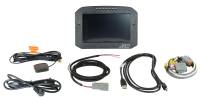 AEM CD-7LG Carbon Logging Flush Digital Dash Display w/ Internal 20Hz GPS & Antenna - 30-5703F