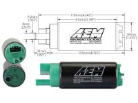 AEM - AEM 340LPH In Tank Fuel Pump Kit - Ethanol Compatible - 50-1200 - Image 10