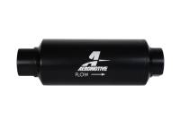 Aeromotive - Aeromotive In-Line Marine Filter - AN-12 - 40 Micron SS Element - Black Hardcoat Finish - 12343 - Image 2