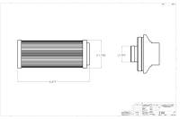 Aeromotive - Aeromotive Replacement Pro-Series 100 Micron SS Element (for 12302 Filter Assembly) - 12602 - Image 6