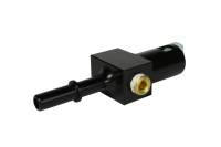 Aeromotive 5/16in Quick Connect with AN-06 port and 1/8in gauge port - 15120