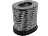 aFe MagnumFLOW HD Air Filters Pro Dry S Oval 7in X 4.75in F 9in X 7in T X 9H - 21-91061