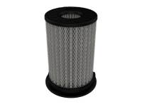 aFe MagnumFLOW Air Filter - Pro DRY S 2.5 Inlet x 4.5in B x 4.5in T x 7in H (Inv) - 21-91151