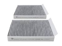 aFe - aFe 09-19 BMW 5/6/7 Series Various Models Carbon Cabin Air Filter (Pair) - 35-10024C-MB - Image 3