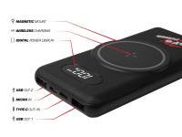 aFe - aFe Wireless 10,000 MAH Power Bank w/Digital Display - 40-10248 - Image 2