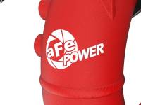 aFe - aFe 2022 Toyota Land Cruiser (J300) V6-3.5L (tt) BladeRunner 2.5in Aluminum Hot Charge Pipe - Red - 46-20558-R - Image 3