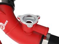 aFe - aFe 2022 Toyota Land Cruiser (J300) V6-3.5L (tt) BladeRunner 2.5in Aluminum Hot Charge Pipe - Red - 46-20558-R - Image 4