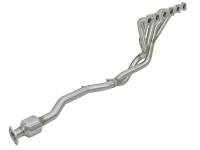 aFe - aFe Twisted Steel Long Tube Header/Connection Pipes Street Series 01-16 Nissan Patrol (Y61) V8 4.8L - 48-36109-YC - Image 1