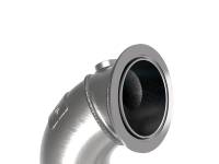 aFe - aFe Power Twisted Steel Down Pipe 3in 304 Stainless Steel w/ Cat 15-18 VW Golf R MKVII L4-2.0L (t) - 48-36411-1YC - Image 2