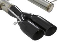 aFe - aFe MACHForce XP 08-13 BMW 135i L6-2.0L N54/N55 3in. 304 SS Axle-Back Exhaust w/Black Tips - 49-36302-B - Image 2