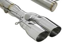 aFe - aFe MACHForce XP 08-13 BMW 135i L6-2.0L N54/N55 3in. 304 SS Axle-Back Exhaust w/Polished Tips - 49-36302-P - Image 3