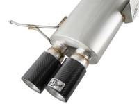 aFe - aFe MACHForce XP Exhaust Cat-Back 2.5in Dia Carbon Fiber Tips SS-304 08-13 BMW M3 (E90) V8 4.0L - 49-36311-C - Image 5