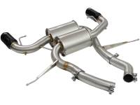 aFe - aFe MACHForce XP 2.5in Axle Back Stainless Exhaust w/ Black Tips 07-13 BMW 335i 3.0L L6 (E90/92) N55 - 49-36327-B - Image 5