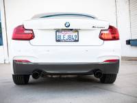 aFe - aFe MACH ForceXP 3IN to 2.5IN 304SS Cat-Back Exhaust System w/ Black Tips 14-16 BMW M235i (F22/23) - 49-36347-B - Image 4