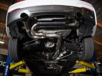 aFe - aFe MACHForce XP 3in to 2.5in 304 SS Cat-Back Exhaust w/ Polished Tips 14-16 BMW M235i - 49-36347-P - Image 5