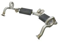 aFe - aFe MACHForce-Xp 2in 304 SS Cat-Back Exhaust w/Polished Tips 13-16 Porsche Boxster/Cayman 2.7L/3.4L - 49-36415-P - Image 4