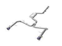aFe - afe 19-21 VW Jetta GLI (MKVII) L4-2.0L (t) MACH Force-Xp 304 SS Cat-Back Exhaust System Blue Tips - 49-36432-L - Image 1
