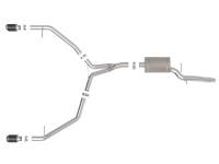 aFe - afe MACH Force-Xp 13-16 Audi Allroad L4 SS Axle-Back Exhaust w/ Carbon Tips - 49-36437-C - Image 6