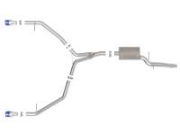 aFe - afe MACH Force-Xp 13-16 Audi Allroad L4 SS Axle-Back Exhaust w/ Blue Flame Tips - 49-36437-L - Image 6