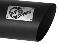 aFe - aFe MACHForce XP Exhausts Tips SS-304 EXH Tip 4In x 7Out x 18L Bolt-On (blk) - 49-92023-B - Image 8