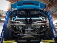 aFe - aFe Power MACHForce XP 304 Stainless Secondary Muffler Delete Pipe 14-19 Porsche 911 GT3 3.8L/4.0L - 49C36434 - Image 4