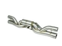 aFe - aFe Power MACHForce XP 304 Stainless Secondary Muffler Delete Pipe 14-19 Porsche 911 GT3 3.8L/4.0L - 49C36434 - Image 5