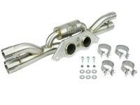 aFe - aFe Power MACHForce XP 304 Stainless Secondary Muffler Delete Pipe 14-19 Porsche 911 GT3 3.8L/4.0L - 49C36434 - Image 6