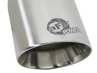 aFe - aFe MACH Force-Xp Universal 304 SS Single-Wall Clamp-On Exhaust Tip - Polished - 49T25354-P07 - Image 3