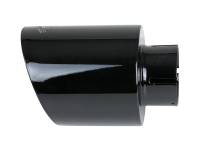 aFe - aFe Takeda 409 SS Clamp-On Exhaust Tip 2.5in. Inlet / 4.5in. Outlet / 7in. L - Black - 49T25454-B071 - Image 2
