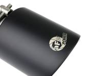 aFe - aFe Takeda 304 SS Clamp-On Exhaust Tip 2.5in. Inlet / 4.5in. Outlet / 7in. L - Black - 49T25454-B072 - Image 2