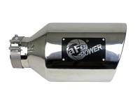 aFe - aFe Power MACH Force-Xp 304 Stainless Steel Clamp-on Exhaust Tip - Polished - 49T40801-P15 - Image 2