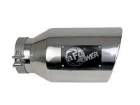 aFe - aFe Power Universal 5in Inlet 8in Outet MACH Force-XP Clamp-On Exhaust Tip - Polished - 49T50801-P15 - Image 2