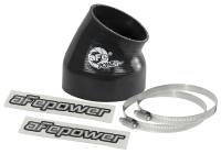 aFe Magnum FORCE Silicone Replacement Coupling Kit 4in ID x 30 Deg. Elbow Coupler - Black - 59-00097