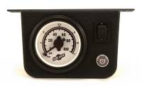 Air Lift Single Needle Gauge W/ 2in Lighted Panel - 100 PSI - 26156