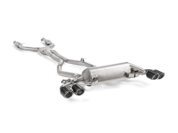 Akrapovic 17-19 Alfa Romeo Giulia Quadrifoglio Evolution Link Pipe Set (Titanium) - E-AR/T/1