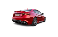 Akrapovic - Akrapovic 17-19 Alfa Romeo Giulia Quadrifoglio Evolution Line Cat Back (Titanium) - S-AR/TI/1H - Image 2