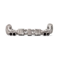 Akrapovic 12-15 Porsche 911 Carrera S/4/4S/GTS (991) Slip-On Line (Titanium) w/ Titanium Tips - S-PO991SO-HT/1