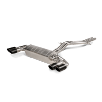 Akrapovic 2019+ Porsche Cayenne Turbo/Coupe V8 (536) Evolution Line Cat Back (Titanium - Tips Req) - S-PO/TI/17H