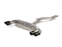 Akrapovic 2019+ Porsche Cayenne S/Coupe (536) Evolution Line Cat Back (Titanium) (Req. Tips) - S-PO/TI/20