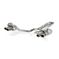 Akrapovic 17-18 Porsche Panamera Turbo Evolution Line Cat Back (Titanium) (Tips Not Incl.) - S-PO/TI/9H