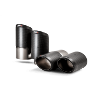 Akrapovic 2018+ Porsche Cayenne V6 (536) Tail Pipe Set (Carbon) - TP-CT/53
