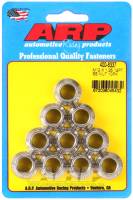 ARP M12 x 1.25 M14 WR 12pt Nut Kit - 10 Pack - 400-8337