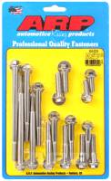 ARP Ford 289-302 SS Hex Iron Water Pump and Front Cover Bolt Kit - 454-3204