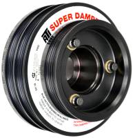 ATI Damper - 5.67in - Alum - (2) 4 Grv - Nissan RB26 - R33 34 - 1Pc - w/Power Steering Pulley - ATI918598