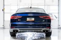 AWE Tuning - AWE Tuning Audi B9 S5 Coupe 3.0T Track Edition Exhaust - Chrome Silver Tips (102mm) - 3010-42064 - Image 4