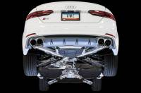 AWE Tuning - AWE Tuning Audi B9 S5 Sportback Track Edition Exhaust - Non-Resonated (Black 102mm Tips) - 3010-43062 - Image 6