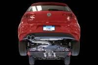 AWE Tuning - AWE Tuning VW MK7 Golf 1.8T Touring Edition Exhaust w/Chrome Silver Tips (90mm) - 3015-22052 - Image 2
